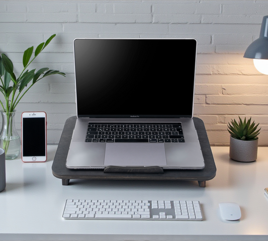 Ahşap Laptop Standı - Kişiye Özel Hediyeler