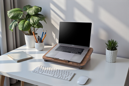 Ahşap Laptop Standı - Kişiye Özel Hediyeler
